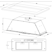 Кухонная вытяжка Korting KHI 9931 RB - Превью изображения №2 — Интернет-магазин Time-Shop