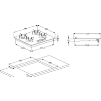 Варочная панель BEKO HILG 64325 SDX - Превью изображения №2 — Интернет-магазин Time-Shop