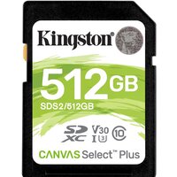 Kingston Canvas Select Plus SDXC 512GB SDS2/512GB
