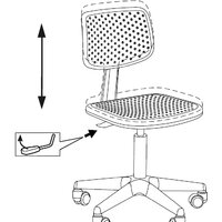Компьютерное кресло Бюрократ CH 200 (белый) - Превью изображения №10 — Интернет-магазин Time-Shop