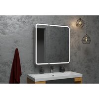  Континент Шкаф с зеркалом Elliott Led 80x80 (с датчиком движения) - Превью изображения №23 — Интернет-магазин Time-Shop