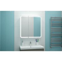  Континент Шкаф с зеркалом Elliott Led 80x80 (с датчиком движения) - Превью изображения №24 — Интернет-магазин Time-Shop