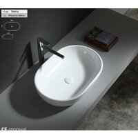 Умывальник Uptrend Venus (глянцевый белый) - Превью изображения №8 — Интернет-магазин Time-Shop