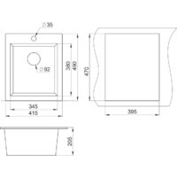 Кухонная мойка Granula GR-4201 (алюминиум) - Превью изображения №3 — Интернет-магазин Time-Shop