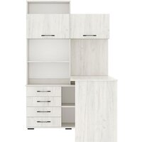 Стол Памир ПКС-11 правый (крафт белый) - Превью изображения №3 — Интернет-магазин Time-Shop