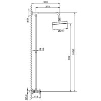 Душевая система  FRAP F2308 - Превью изображения №2 — Интернет-магазин Time-Shop