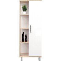  Doratiz Шкаф-полупенал Гавайи 50 R 2712.301 (дуб сонома/белый) - Превью изображения №2 — Интернет-магазин Time-Shop