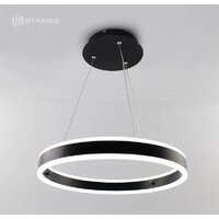 Подвесная люстра Estares Stella 64W R-APP-400x1200-BLACK/WHITE-220-IP20 - Превью изображения №2 — Интернет-магазин Time-Shop