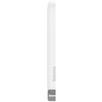 Внешний аккумулятор Baseus Magnetic Mini Wireless Fast Charging Power Bank 20W 6000mAh (белый) - Превью изображения №5 — Интернет-магазин Time-Shop