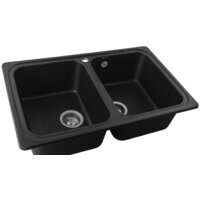 Кухонная мойка Gerhans C02 (черный) - Превью изображения №3 — Интернет-магазин Time-Shop