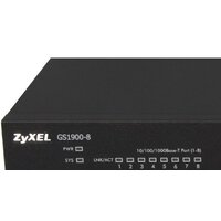 Управляемый коммутатор уровня 2+ Zyxel GS1900-8 - Превью изображения №9 — Интернет-магазин Time-Shop