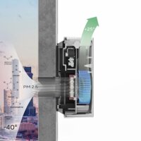 Проветриватель без нагрева Ballu OneAir ASP-100 (серый) - Превью изображения №8 — Интернет-магазин Time-Shop