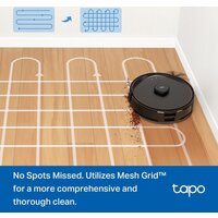 Робот-пылесос TP-Link Tapo RV30 Max Plus (черный) - Превью изображения №5 — Интернет-магазин Time-Shop