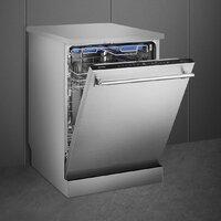 Отдельностоящая посудомоечная машина Smeg LVS345BQSTX - Превью изображения №5 — Интернет-магазин Time-Shop