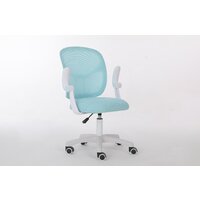 Компьютерное кресло Calviano Lovely (голубой) - Превью изображения №3 — Интернет-магазин Time-Shop