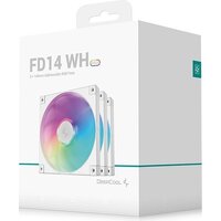Комплект вентиляторов для корпуса DeepCool FD14 ARGB R-FD14-WHAPN3-G - Превью изображения №10 — Интернет-магазин Time-Shop