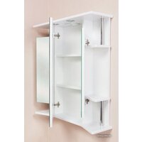  Onika Шкаф с зеркалом Валерия 65.02 (белый) [206505] - Превью изображения №3 — Интернет-магазин Time-Shop