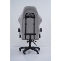 Игровое (геймерское) кресло Calviano 1584 (велюр, серый) - Превью изображения №7 — Интернет-магазин Time-Shop