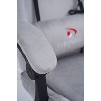 Игровое (геймерское) кресло Calviano 1584 (велюр, серый) - Превью изображения №22 — Интернет-магазин Time-Shop