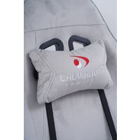 Игровое (геймерское) кресло Calviano 1584 (велюр, серый) - Превью изображения №21 — Интернет-магазин Time-Shop