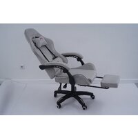 Игровое (геймерское) кресло Calviano 1584 (велюр, серый) - Превью изображения №13 — Интернет-магазин Time-Shop