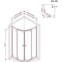 Душевой поддон AM.PM X-Joy W88T-205-080W - Превью изображения №2 — Интернет-магазин Time-Shop