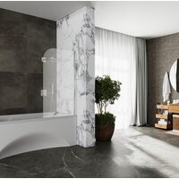 Стеклянная шторка для ванны Roxen Brimen 52010-80 80х140 - Превью изображения №5 — Интернет-магазин Time-Shop