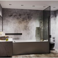 Стеклянная шторка для ванны Roxen Brimen 52010-80 80х140 - Превью изображения №2 — Интернет-магазин Time-Shop