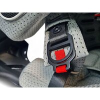 Мотошлем AIM RH855 Fiber Glass RH855-001-M (M, черный глянец) - Превью изображения №3 — Интернет-магазин Time-Shop