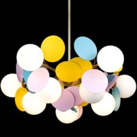 Подвесная люстра LOFT IT Matisse 10008/10 mult - Превью изображения №4 — Интернет-магазин Time-Shop