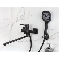 Смеситель Econoce D35 730 EC0731BL (черный) - Превью изображения №2 — Интернет-магазин Time-Shop