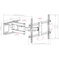 Кронштейн для телевизора Arm Media PARAMOUNT-60 - Превью изображения №3 — Интернет-магазин Time-Shop