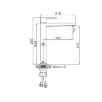 Смеситель Ledeme L1173B - Превью изображения №3 — Интернет-магазин Time-Shop