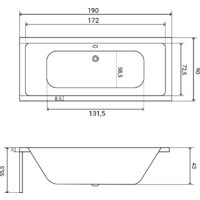 Ванна Lauter Oasis 190х90 21203090 - Превью изображения №28 — Интернет-магазин Time-Shop