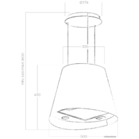 Кухонная вытяжка Elica Juno Urban Zinc/F/50 - Превью изображения №4 — Интернет-магазин Time-Shop