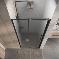 Душевая дверь Niagara Nova NG-34-L9CHGR 90x195 (графит/шиншилла стекло) - Превью изображения №10 — Интернет-магазин Time-Shop