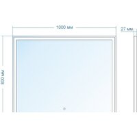 Зеркало Doratiz Адель 100x80 2711.904 - Превью изображения №15 — Интернет-магазин Time-Shop