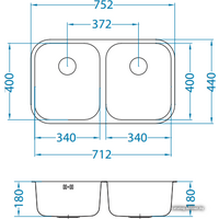 Кухонная мойка Alveus Duo 30 [1036849] - Превью изображения №3 — Интернет-магазин Time-Shop