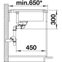 Кухонная мойка Blanco Delta II (темная скала) - Превью изображения №5 — Интернет-магазин Time-Shop