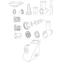 Мясорубка Redmond (Редмонд) RMG-1244-6 - Превью изображения №3 — Интернет-магазин Time-Shop