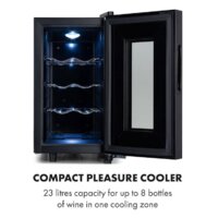 Винный шкаф Klarstein Bellevin 8 Uno - Превью изображения №2 — Интернет-магазин Time-Shop