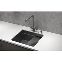 Кухонная мойка Granula GR-5045U (графит матовый) - Превью изображения №6 — Интернет-магазин Time-Shop