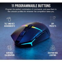 Игровая мышь Corsair Nightsabre Wireless RGB - Превью изображения №4 — Интернет-магазин Time-Shop