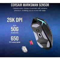 Игровая мышь Corsair Nightsabre Wireless RGB - Превью изображения №5 — Интернет-магазин Time-Shop