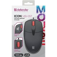 Мышь Defender Icon MB-057 (черный) - Превью изображения №5 — Интернет-магазин Time-Shop
