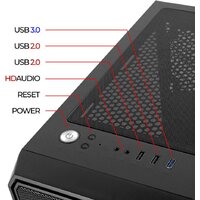 Корпус Ginzzu RX120 - Превью изображения №6 — Интернет-магазин Time-Shop