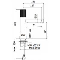 Смеситель Paffoni Jo JO071NO - Превью изображения №2 — Интернет-магазин Time-Shop