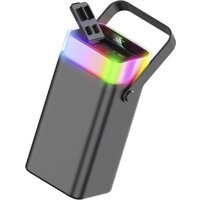 Внешний аккумулятор TFN Apollo RGB 22.5W 40000mAh (серый) - Превью изображения №3 — Интернет-магазин Time-Shop