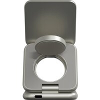 Беспроводное зарядное Magssory Fold Pro 3 в 1 WCH063 (титановый) - Превью изображения №3 — Интернет-магазин Time-Shop