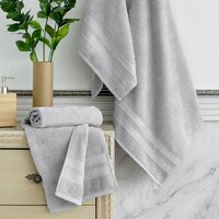 Набор полотенец Verossa МХ50 Reticolo 08 НПК044 746413 (холодный серый) - Превью изображения №7 — Интернет-магазин Time-Shop